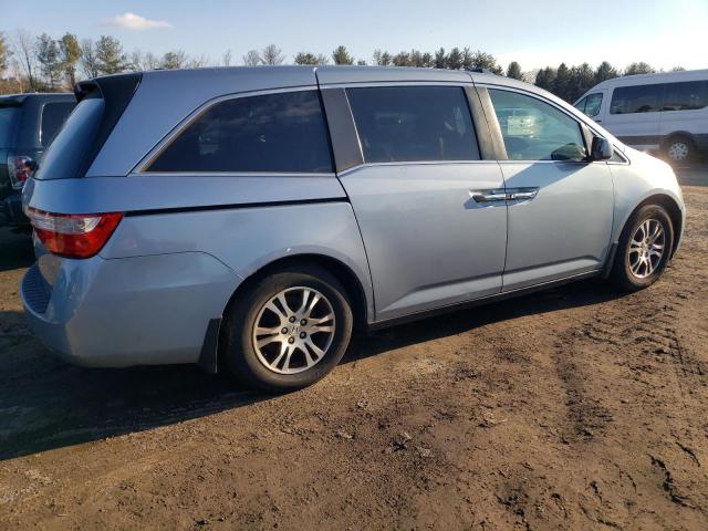 5FNRL5H61BB030360 - 2011 HONDA ODYSSEY EXL Mavi foto 3