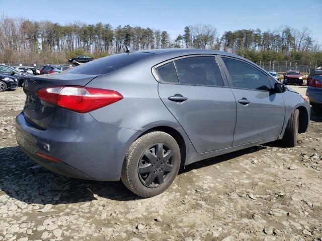 KNAFK4A62G5611513 - 2016 KIA FORTE LX GRAY photo 3