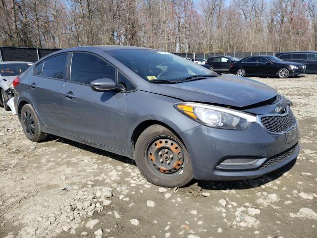 KNAFK4A62G5611513 - 2016 KIA FORTE LX GRAY photo 4