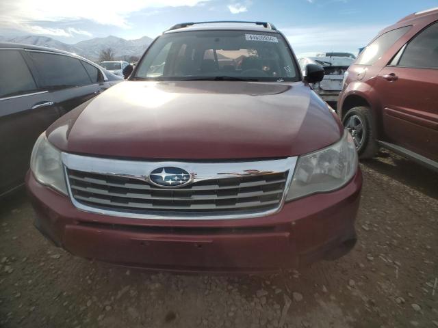 JF2SH6BC8AH768356 - 2010 SUBARU FORESTER XS MAROON photo 5