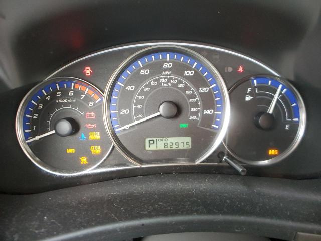 JF2SH6BC8AH768356 - 2010 SUBARU FORESTER XS Tünd qırmızı foto 9