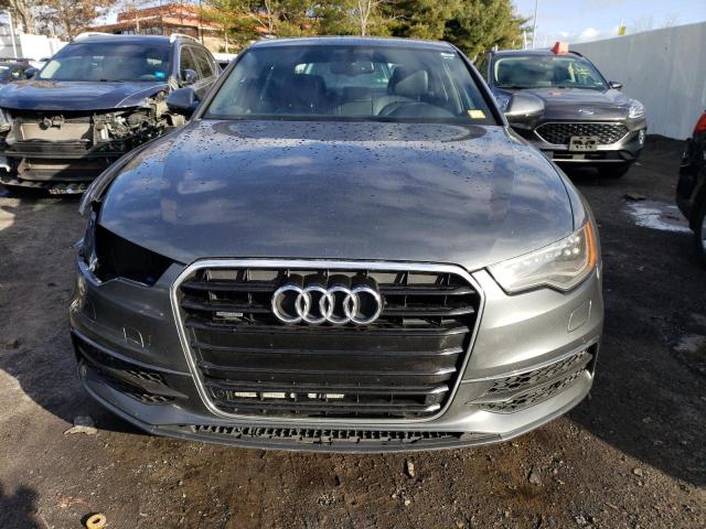 WAUHMAFC4EN146570 - 2014 AUDI A6 PRESTIGE GRAY photo 5