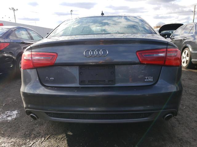 WAUHMAFC4EN146570 - 2014 AUDI A6 PRESTIGE GRAY photo 6