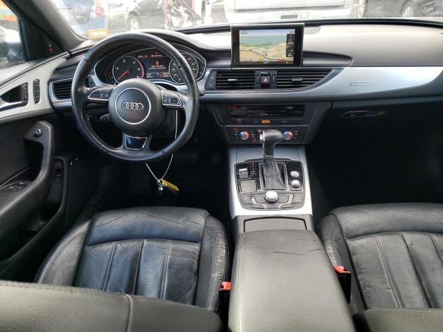 WAUHMAFC4EN146570 - 2014 AUDI A6 PRESTIGE GRAY photo 8