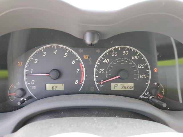 JTDBU4EE7AJ075363 - 2010 TOYOTA COROLLA BASE Grau Foto 9