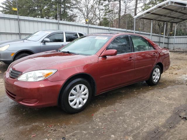 4T1BE32K94U268582 - 2004 TOYOTA CAMRY LE RED photo 1