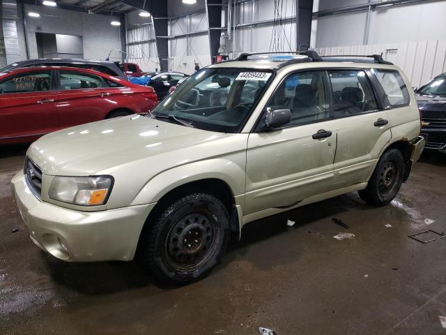 JF1SG65694G754683 - 2004 SUBARU FORESTER 2.5XS Кремовый фото 1