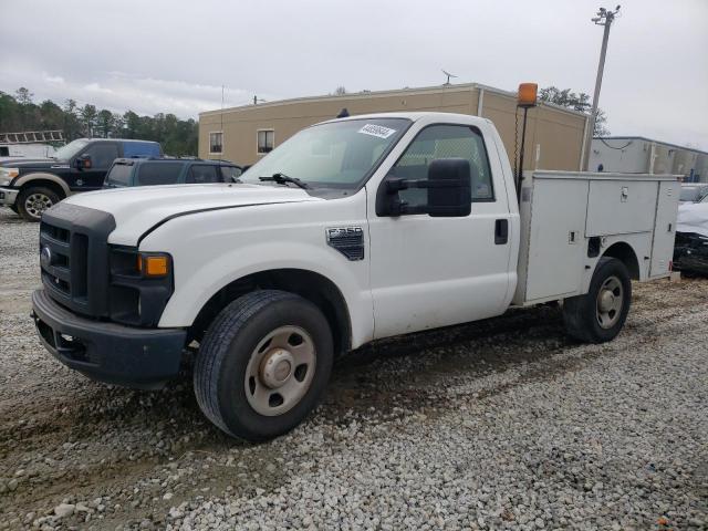 1FDWF305X8EC54444 - 2008 FORD F350 SRW SUPER DUTY WHITE photo 1