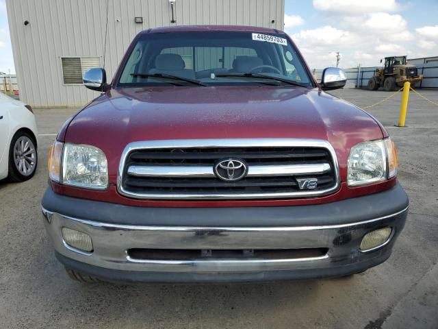 5TBRT3417YS029001 - 2000 TOYOTA TUNDRA ACCESS CAB MAROON photo 5