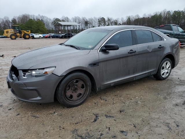 1FAHP2M84DG123328 - 2013 FORD TAURUS POLICE INTERCEPTOR GRAY photo 1