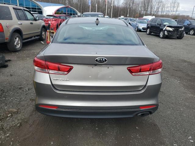 5XXGT4L3XGG074456 - 2016 KIA OPTIMA LX GRAY photo 6