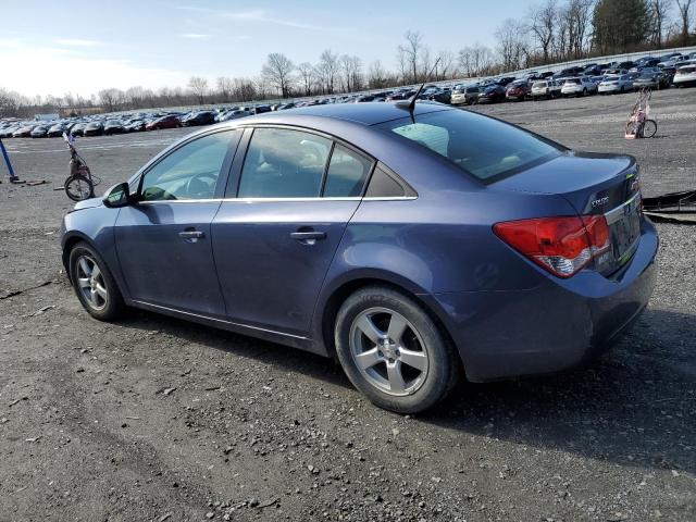 1G1PC5SB5E7468153 - 2014 CHEVROLET CRUZE LT BLUE photo 2