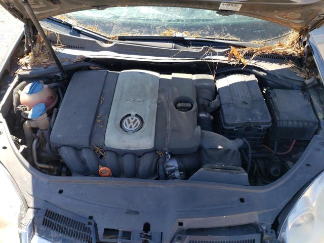 3VWEF71K97M182279 - 2007 VOLKSWAGEN JETTA WOLFSBURG 灰色 照片 11