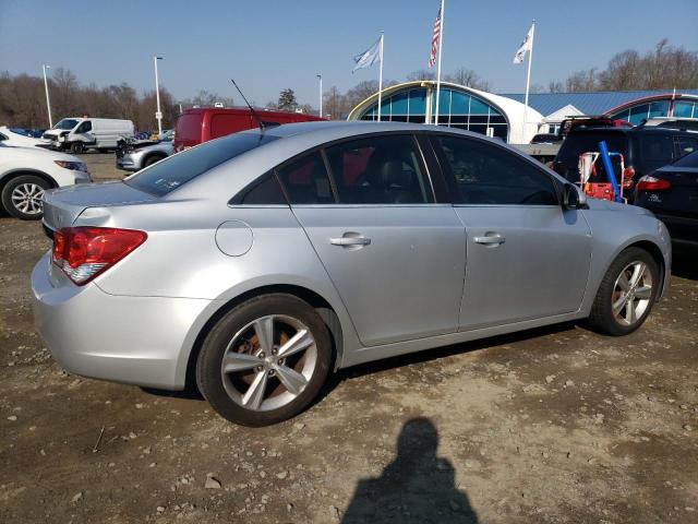 1G1PE5SB8D7269123 - 2013 CHEVROLET CRUZE LT SILVER photo 3