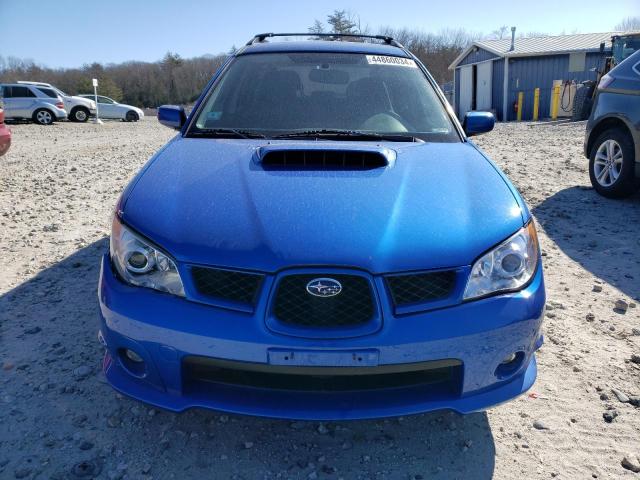 JF1GG74687G807164 - 2007 SUBARU IMPREZA WRX BLUE photo 5