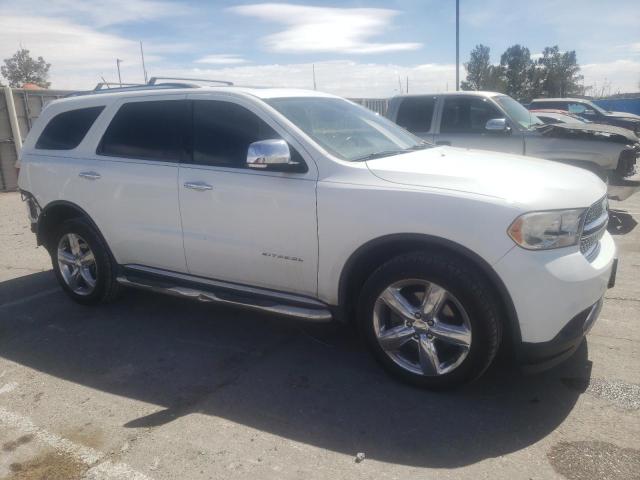 1C4RDJEGXDC668741 - 2013 DODGE DURANGO CITADEL WHITE photo 4