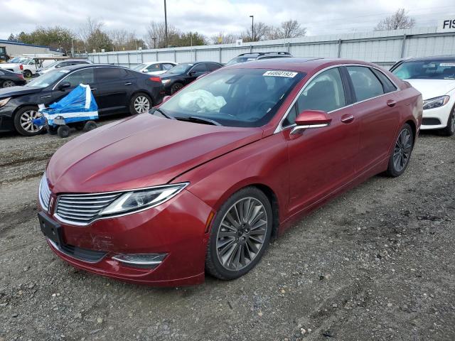 3LN6L2LU1GR601984 - 2016 LINCOLN MKZ HYBRID RED photo 1