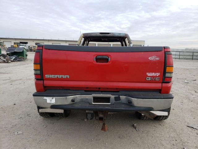 1GTJK33133F160802 - 2003 GMC NEW SIERRA K3500 RED photo 6