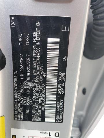 JTEBU5JR3G5389653 - 2016 TOYOTA 4RUNNER SR5/SR5 PREMIUM 银色 照片 13