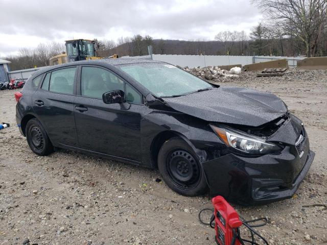 4S3GTAA64J1707595 - 2018 SUBARU IMPREZA BLACK photo 4