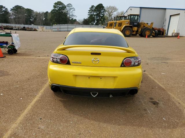 JM1FE173640139525 - 2004 MAZDA RX8 YELLOW photo 6