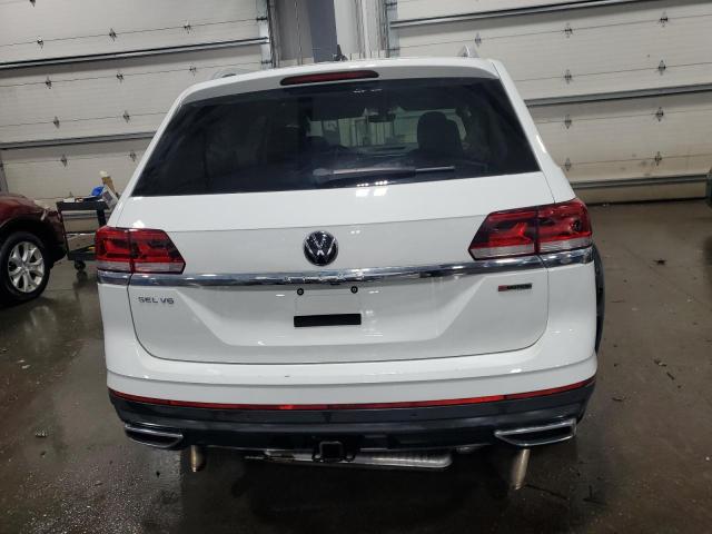 1V2BR2CAXMC529988 - 2021 VOLKSWAGEN ATLAS SEL WHITE photo 6