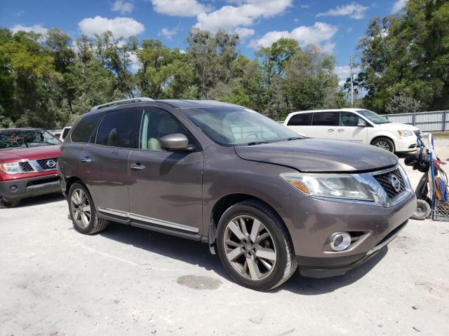 5N1AR2MM7EC688387 - 2014 NISSAN PATHFINDER S GRAY photo 4