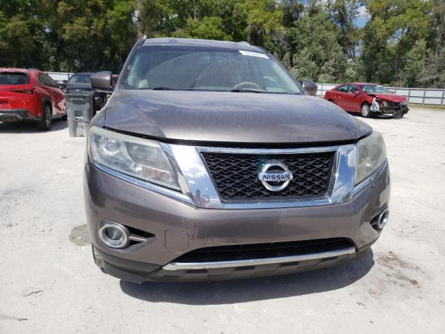 5N1AR2MM7EC688387 - 2014 NISSAN PATHFINDER S GRAY photo 5