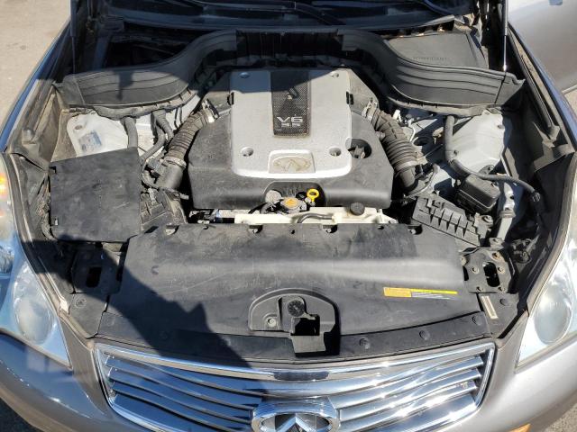 JNKAJ09F48M351893 - 2008 INFINITI EX35 BASE Արծաթագույն լուսանկար 12