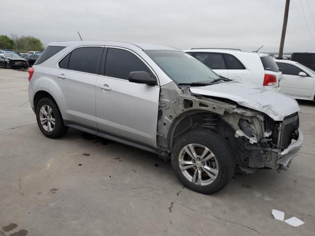 2GNALAEK3F6189343 - 2015 CHEVROLET EQUINOX LS SILVER photo 4