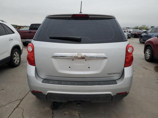 2GNALAEK3F6189343 - 2015 CHEVROLET EQUINOX LS SILVER photo 6