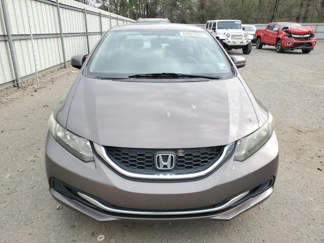 2HGFB2F58EH517814 - 2014 HONDA CIVIC LX GRAY photo 5