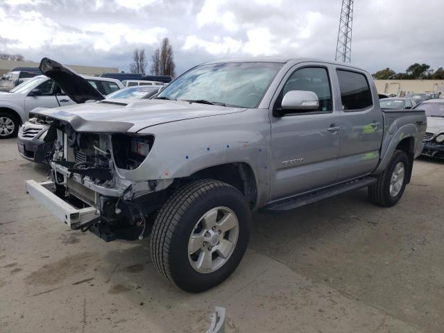 3TMJU4GN0FM190180 - 2015 TOYOTA TACOMA DOUBLE CAB PRERUNNER SILVER photo 1