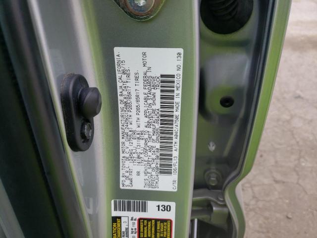 3TMJU4GN0FM190180 - 2015 TOYOTA TACOMA DOUBLE CAB PRERUNNER SILVER photo 12