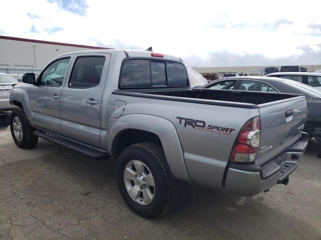 3TMJU4GN0FM190180 - 2015 TOYOTA TACOMA DOUBLE CAB PRERUNNER SILVER photo 2