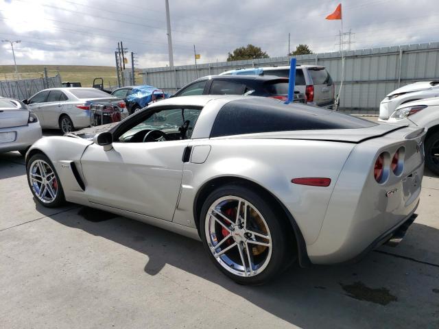 1G1YY26E385112485 - 2008 CHEVROLET CORVETTE Z06 SILVER photo 2