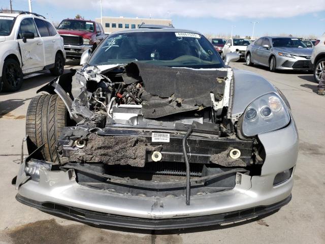 1G1YY26E385112485 - 2008 CHEVROLET CORVETTE Z06 SILVER photo 5