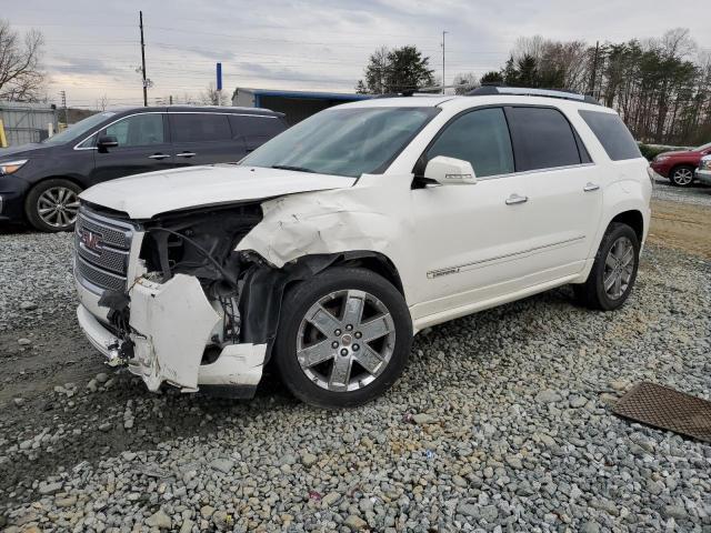 1GKKRTKD3DJ202562 - 2013 GMC ACADIA DENALI WHITE photo 1