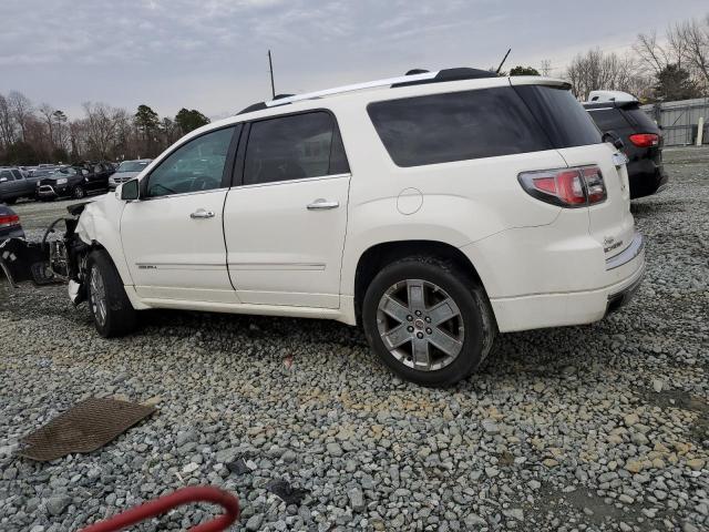 1GKKRTKD3DJ202562 - 2013 GMC ACADIA DENALI WHITE photo 2