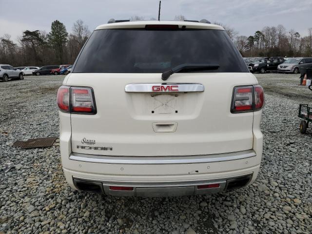 1GKKRTKD3DJ202562 - 2013 GMC ACADIA DENALI WHITE photo 6