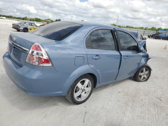 KL1TG56607B071836 - 2007 CHEVROLET AVEO LT BLUE photo 3