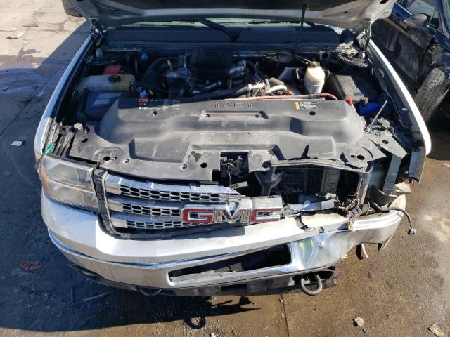 1GT424E84CF189402 - 2012 GMC SIERRA K3500 SLT SILVER photo 11