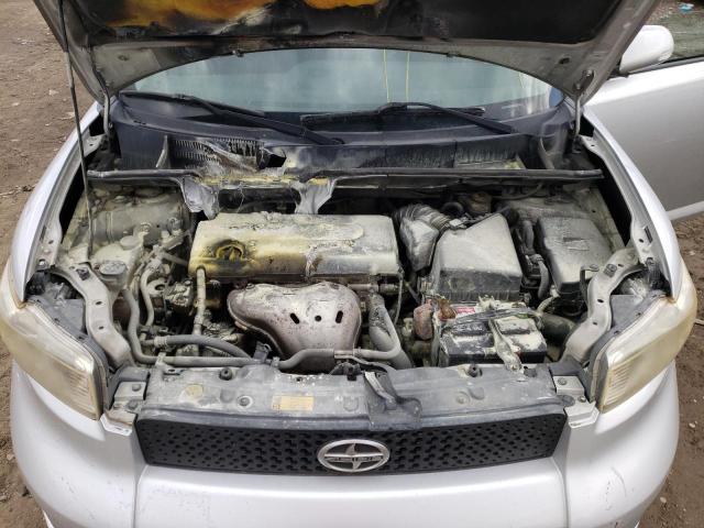JTLKE50E781025815 - 2008 TOYOTA SCION XB SILVER photo 11