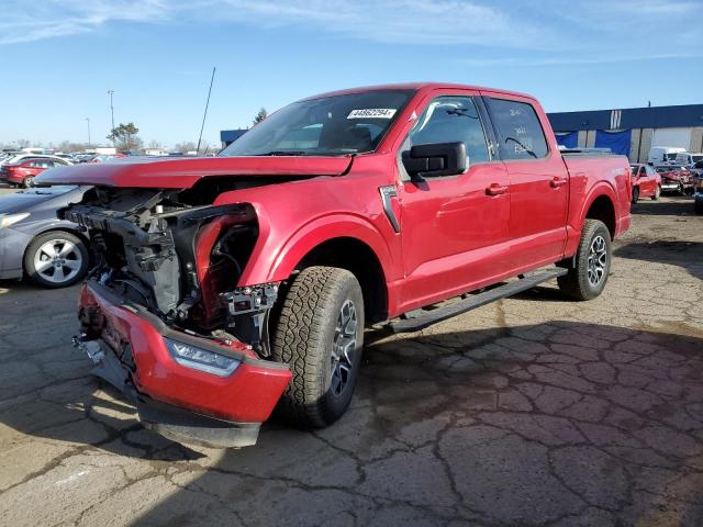 1FTEW1EP9NKE58650 - 2022 FORD F150 SUPERCREW RED photo 1