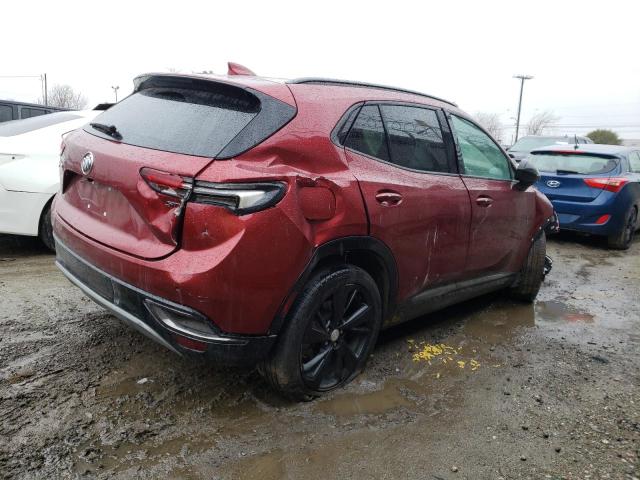 LRBFZPR43MD180070 - 2021 BUICK ENVISION ESSENCE Բորդո լուսանկար 3