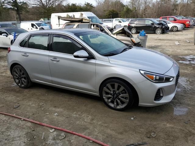 KMHH55LC4JU077208 - 2018 HYUNDAI ELANTRA GT SPORT SILVER photo 4