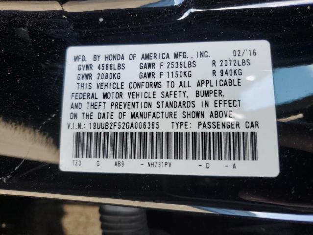 19UUB2F52GA006365 - 2016 ACURA TLX TECH WHITE photo 13