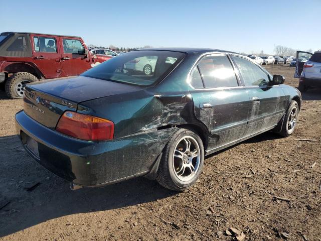 19UUA56621A020464 - 2001 ACURA 3.2TL GREEN photo 3