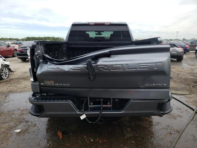 1GCRWBEHXLZ331796 - 2020 CHEVROLET SILVERADO C1500 CUSTOM GRAY photo 6