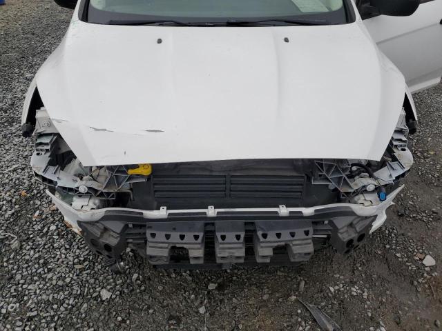 1FADP3E22FL329742 - 2015 FORD FOCUS S WHITE photo 11